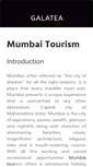 Mobile Screenshot of mumbaitourism.co.in